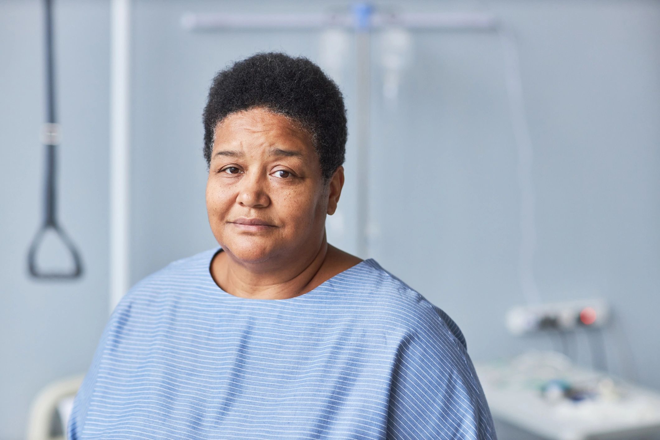 Hopeful patient portrait